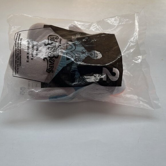 Big Al Country Bears Happy Meal Toy 2002 McDonalds New Plush #2 Disney Vintage - Picture 11 of 12